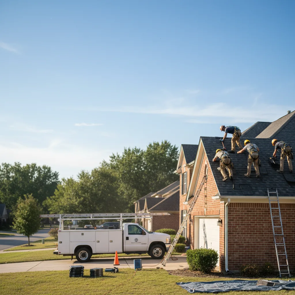 Roof Repair in Martell